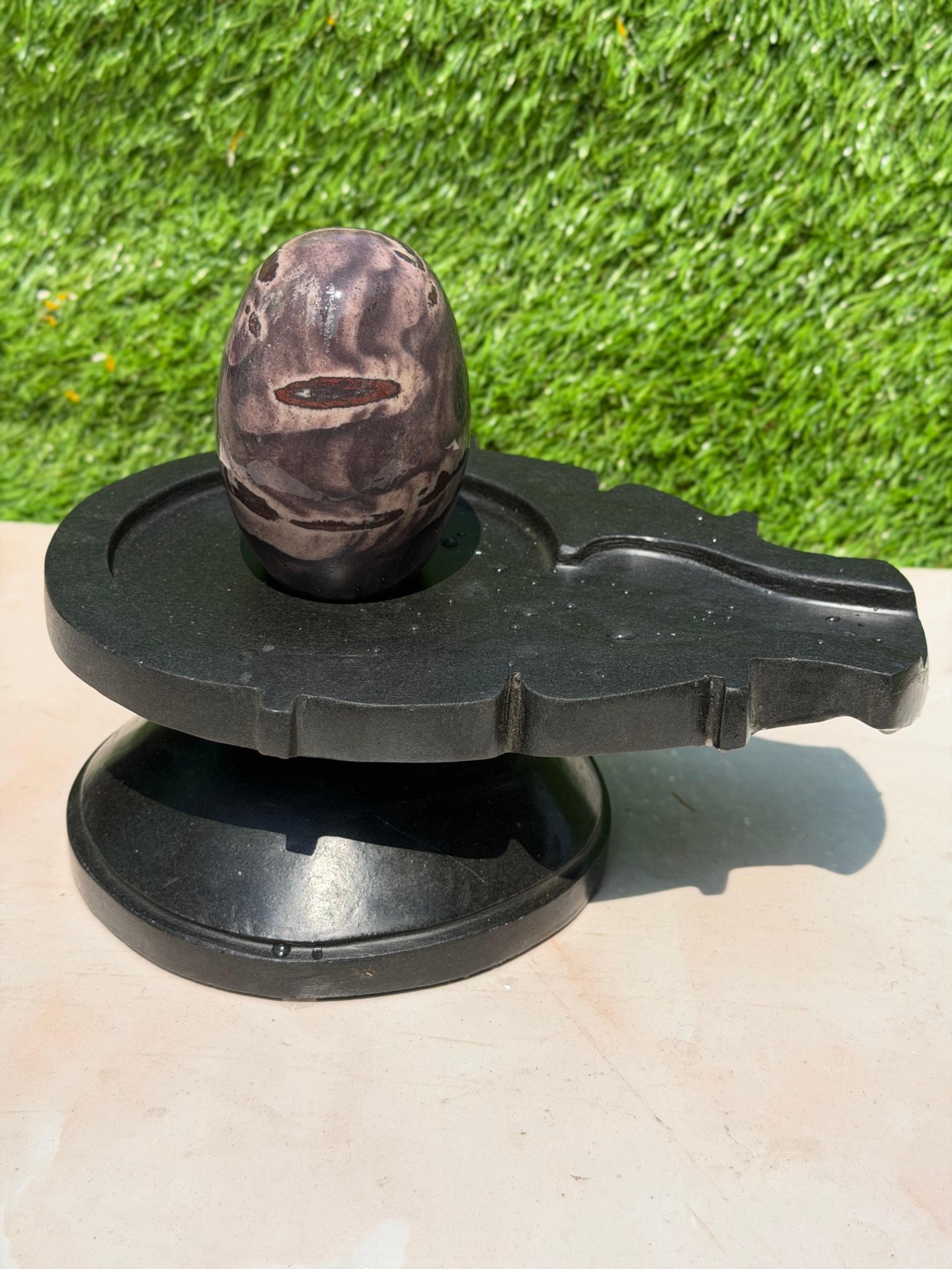 5-inch Narmadeshwar Shivling — Original product photo