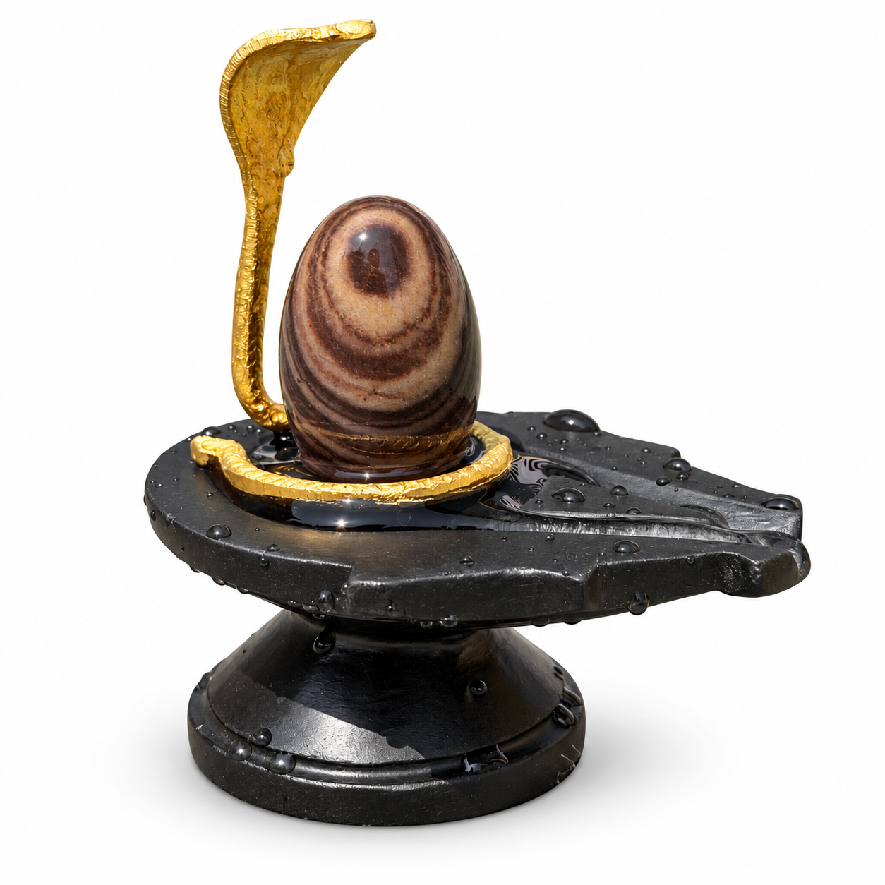 Janeudhari Shivling — White background edit