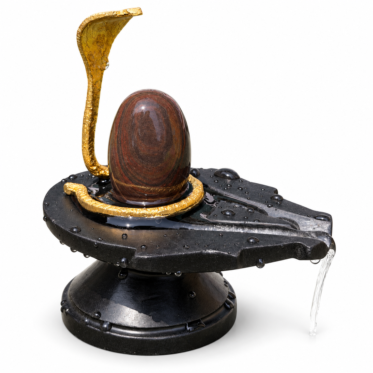 Janeudhari Shivling — White background edit