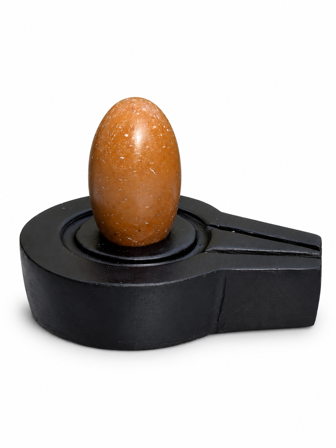 Narmadeshwar Shivling — White background edit